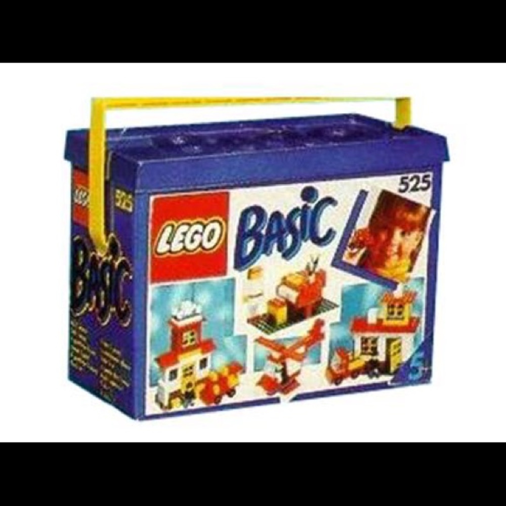 SOLD — (1990) #525 LEGO BASIC 173 pieces